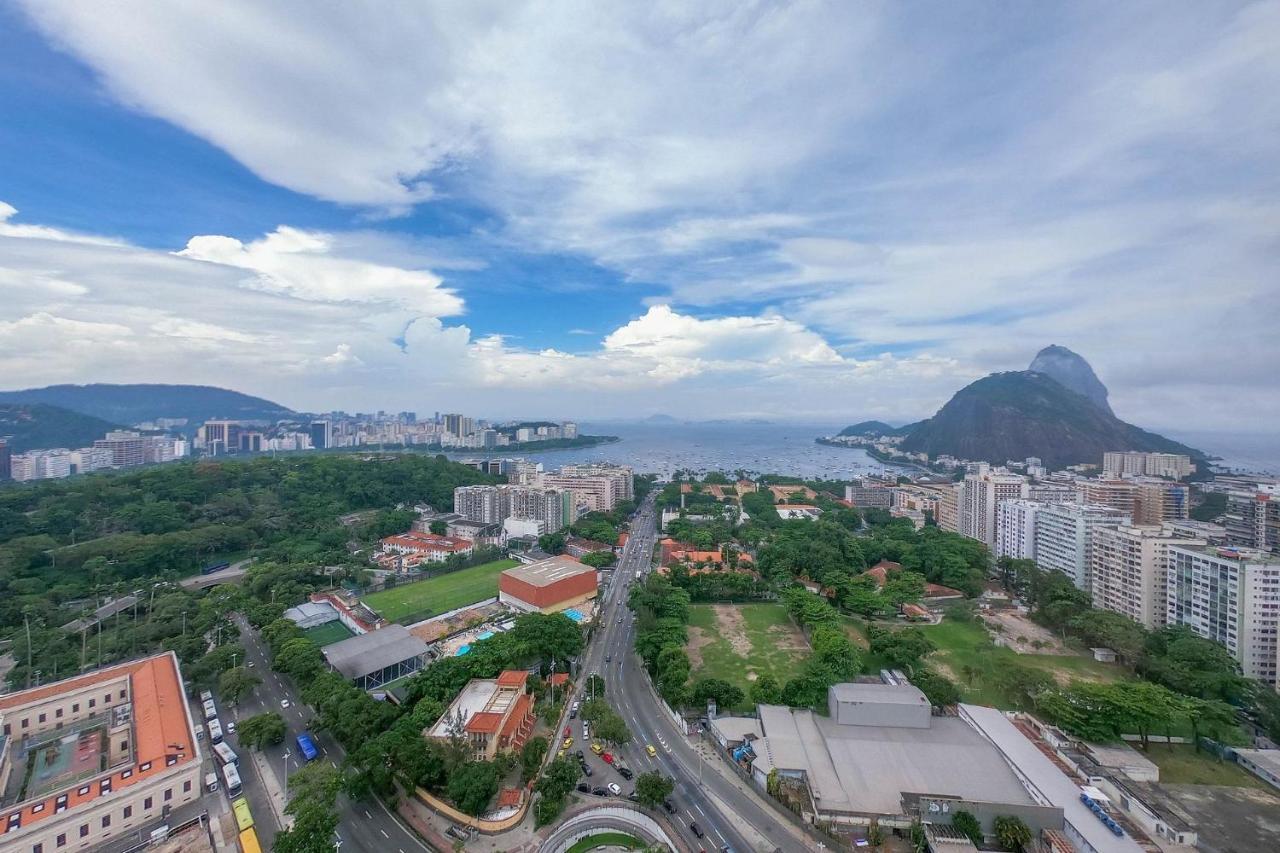 리오데자네이루 3Qtos C/ Vista P/ Pao De Acucar Em Botafogo |Mds 08/2403 아파트 외부 사진
