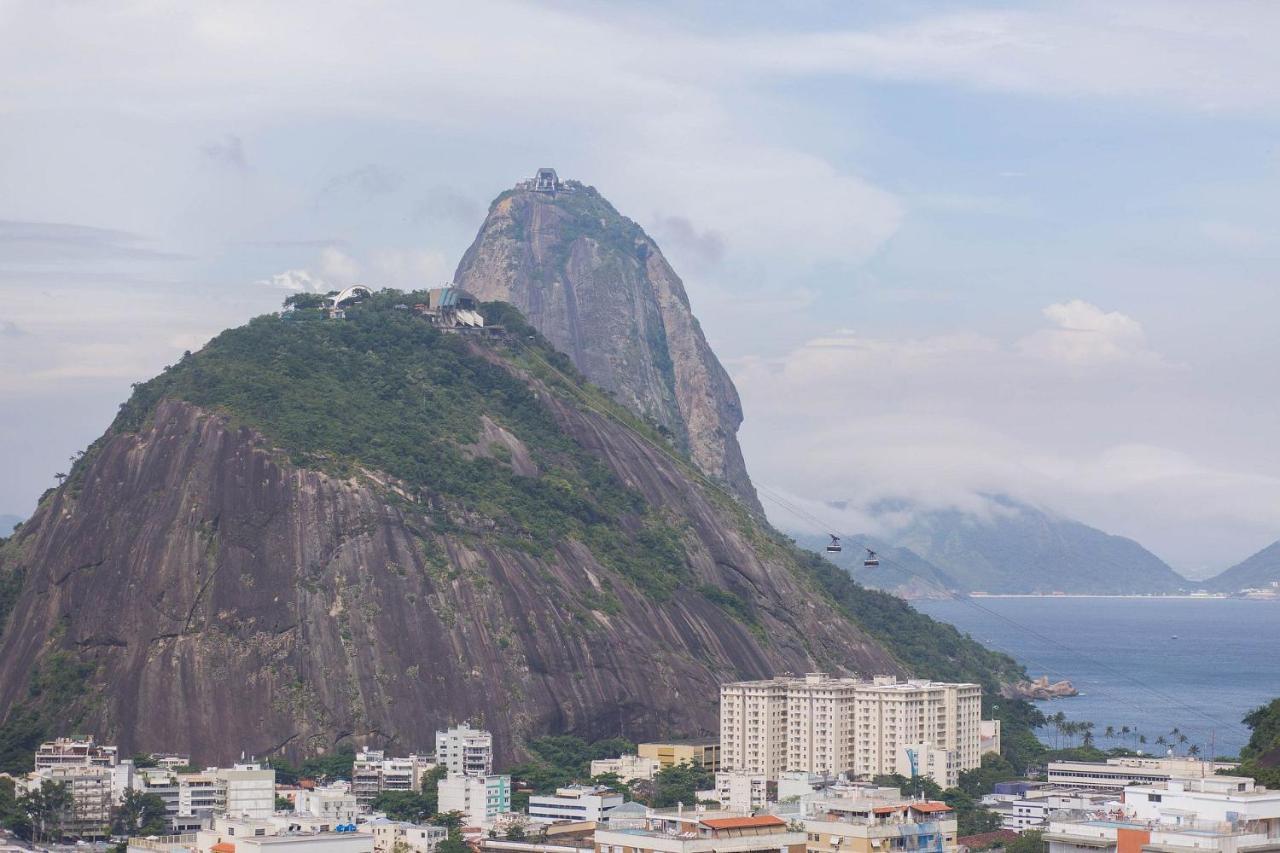 리오데자네이루 3Qtos C/ Vista P/ Pao De Acucar Em Botafogo |Mds 08/2403 아파트 외부 사진