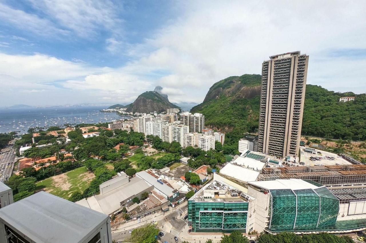 리오데자네이루 3Qtos C/ Vista P/ Pao De Acucar Em Botafogo |Mds 08/2403 아파트 외부 사진