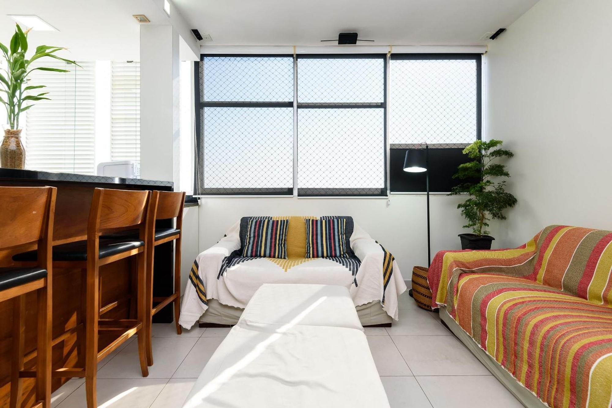 리오데자네이루 3Qtos C/ Vista P/ Pao De Acucar Em Botafogo |Mds 08/2403 아파트 외부 사진